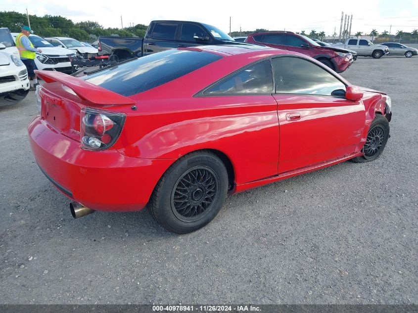 2001 Toyota Celica Gts VIN: JTDDY32T110048353 Lot: 40978941