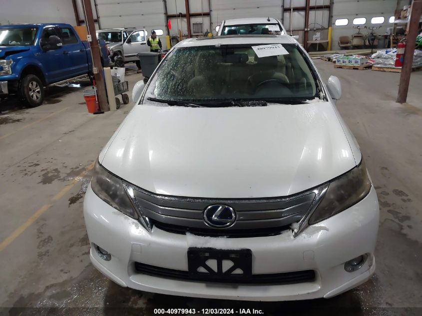 2010 Lexus Hs 250H Premium VIN: JTHBB1BA1A2010359 Lot: 40979943