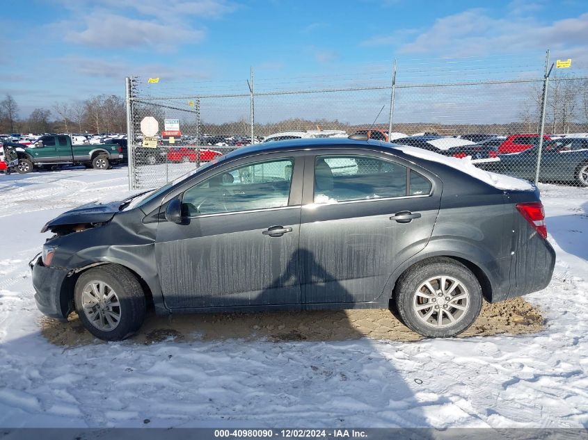 2019 Chevrolet Sonic Lt Auto VIN: 1G1JD5SB4K4133787 Lot: 40980090