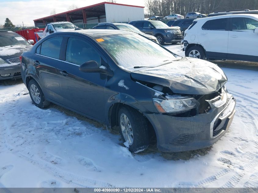 2019 Chevrolet Sonic Lt Auto VIN: 1G1JD5SB4K4133787 Lot: 40980090