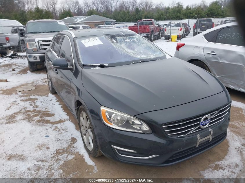 2016 Volvo V60 T5 Drive-E Premier VIN: YV140MEK9G1301156 Lot: 40980293