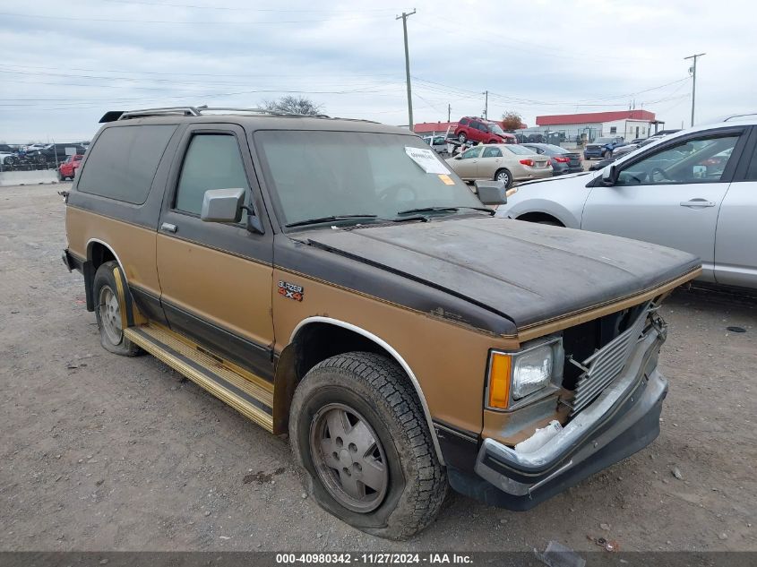 1985 Chevrolet Blazer S10 VIN: 1G8CT18B5F0206157 Lot: 40980342