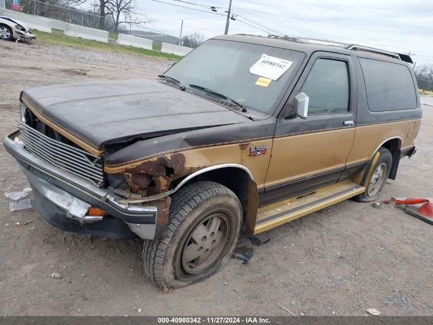 1985 Chevrolet Blazer S10 VIN: 1G8CT18B5F0206157 Lot: 40980342