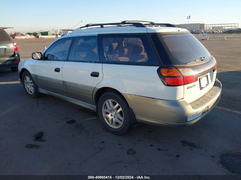 2001 Subaru Legacy Outback Awp VIN: 4S3BH675717624098 Lot: 40980415