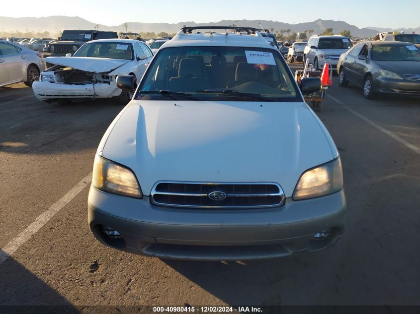 2001 Subaru Legacy Outback Awp VIN: 4S3BH675717624098 Lot: 40980415