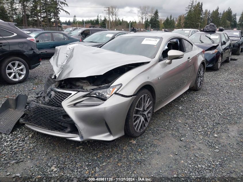 2015 Lexus Rc 350 VIN: JTHHE5BC2F5003002 Lot: 40981128