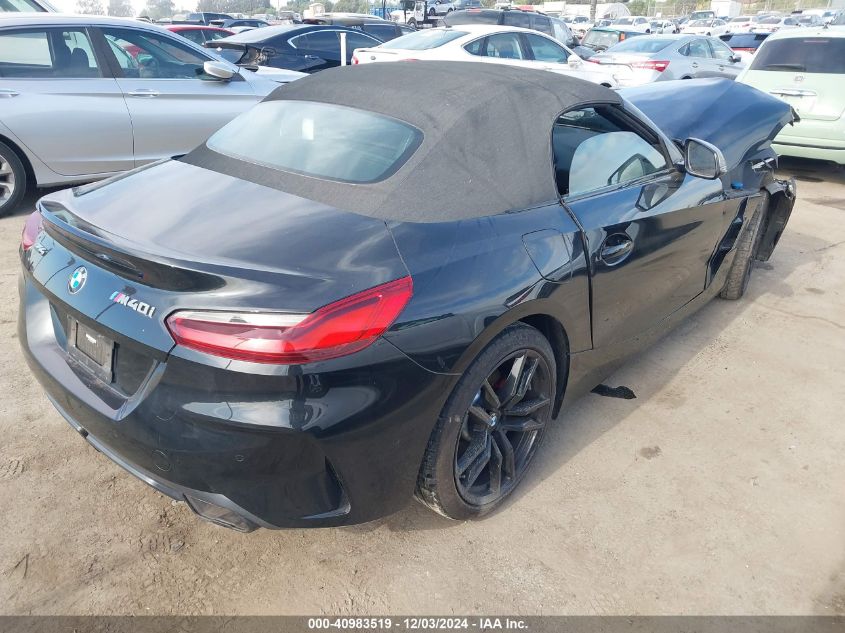 2022 BMW Z4 M40I VIN: WBAHF9C08NWX88691 Lot: 40983519