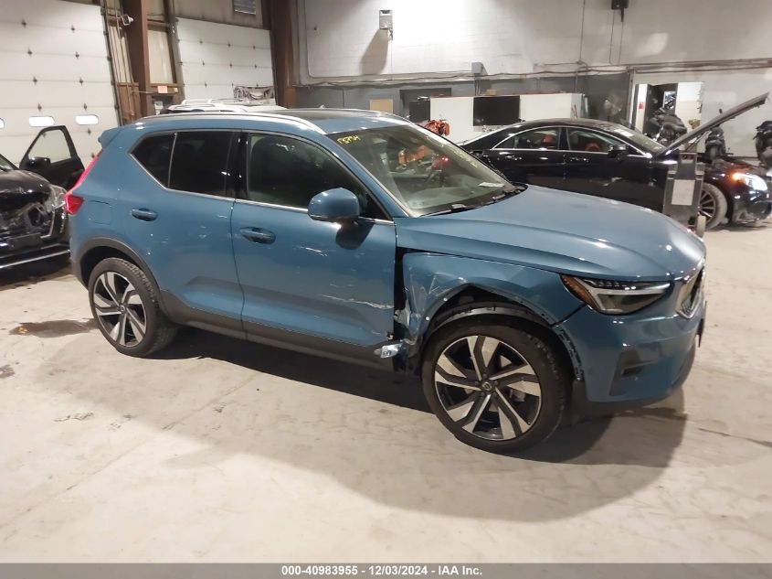 2024 Volvo Xc40 B5 Plus Bright Theme VIN: YV4L12UE9R2225740 Lot: 40983955