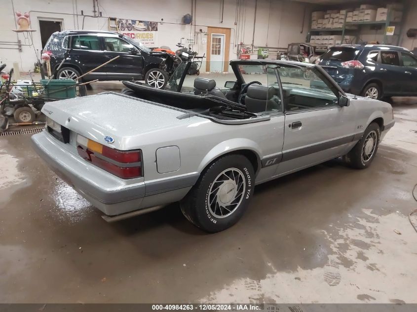 1985 Ford Mustang Lx/Gt VIN: 1FABP27M3FF214095 Lot: 40984263