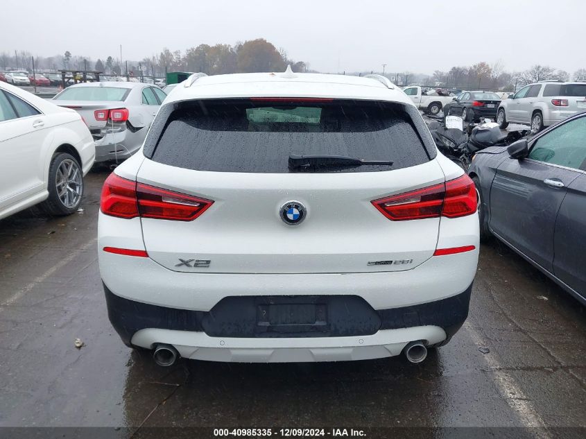 2020 BMW X2 Sdrive28I VIN: WBXYH9C05L5P03860 Lot: 40985335