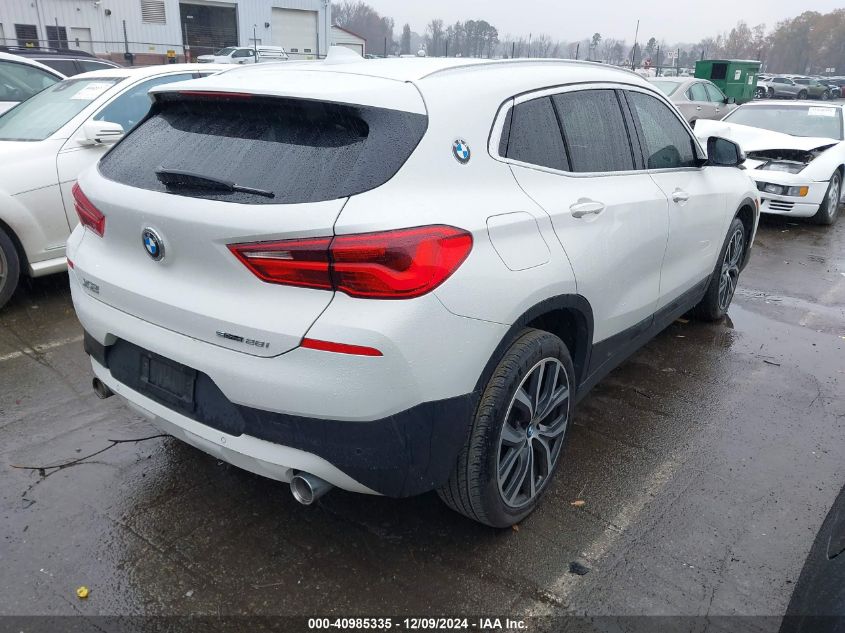 2020 BMW X2 Sdrive28I VIN: WBXYH9C05L5P03860 Lot: 40985335