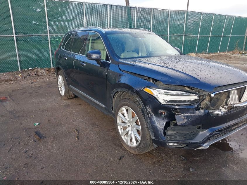 2017 Volvo Xc90 T6 Inscription VIN: YV4A22PL0H1170999 Lot: 40985564