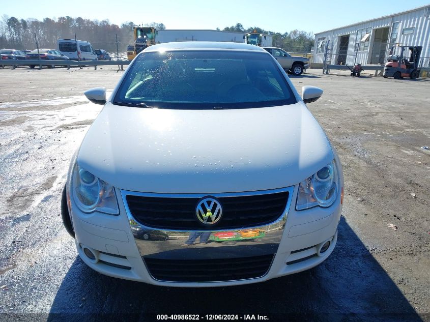 2010 Volkswagen Eos Komfort VIN: WVWAA7AH7AV023990 Lot: 40986522