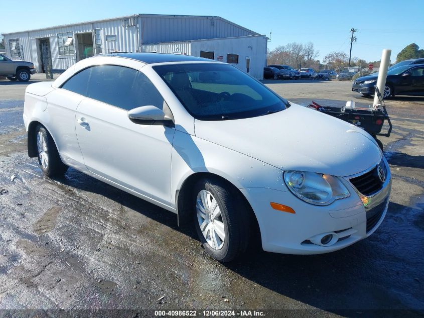 2010 Volkswagen Eos Komfort VIN: WVWAA7AH7AV023990 Lot: 40986522