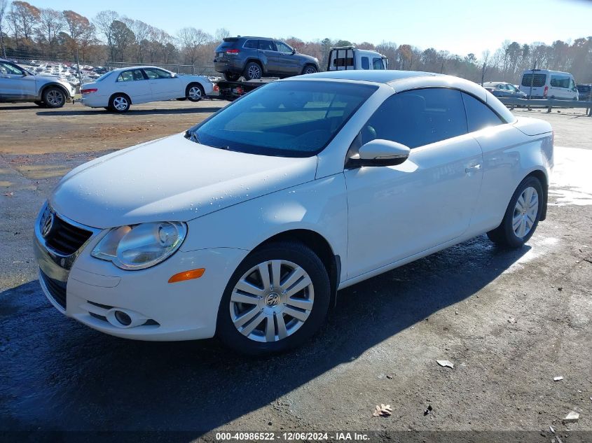 2010 Volkswagen Eos Komfort VIN: WVWAA7AH7AV023990 Lot: 40986522