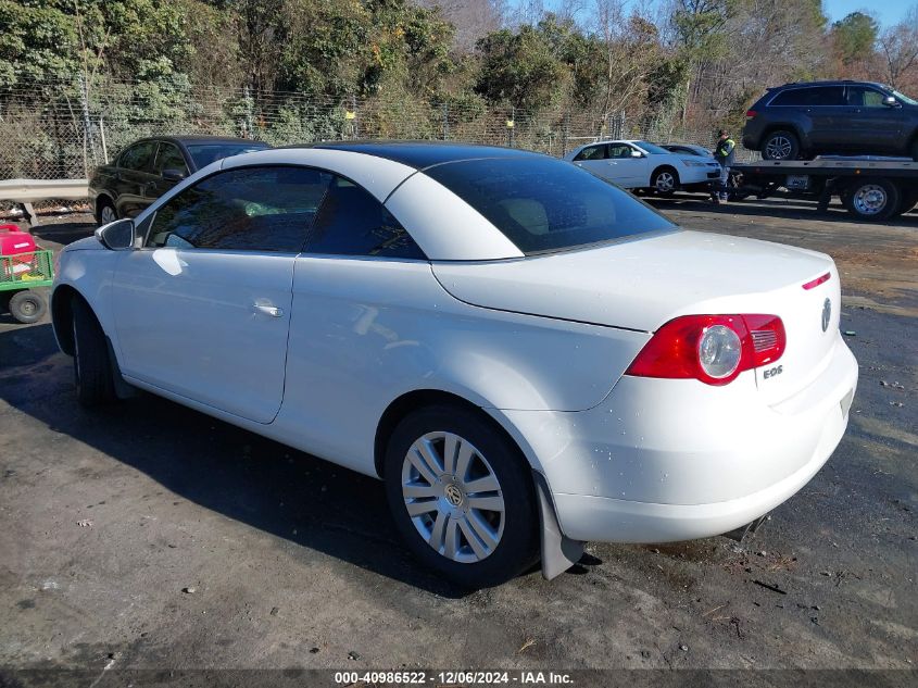 2010 Volkswagen Eos Komfort VIN: WVWAA7AH7AV023990 Lot: 40986522