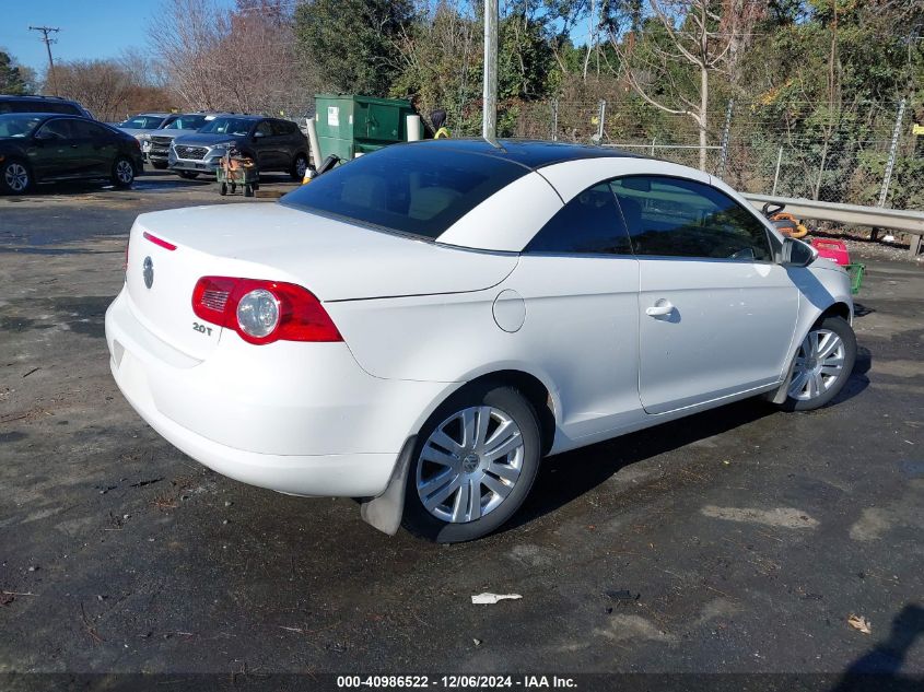 2010 Volkswagen Eos Komfort VIN: WVWAA7AH7AV023990 Lot: 40986522