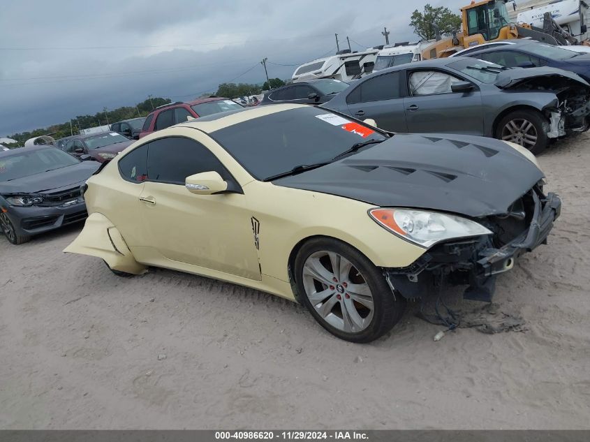 2011 Hyundai Genesis Coupe 3.8 Grand Touring VIN: KMHHU6KH2BU065131 Lot: 40986620