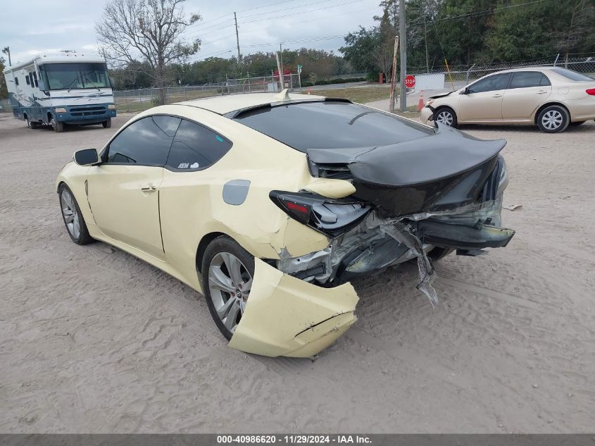 2011 Hyundai Genesis Coupe 3.8 Grand Touring VIN: KMHHU6KH2BU065131 Lot: 40986620