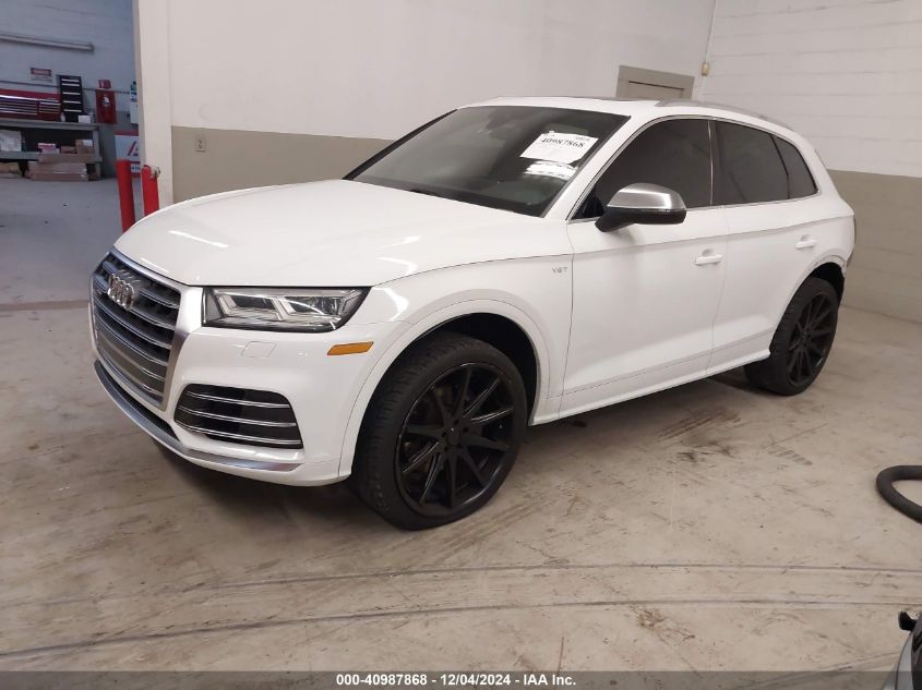 2018 Audi Sq5 3.0T Premium Plus VIN: WA1A4AFYXJ2008120 Lot: 40987868