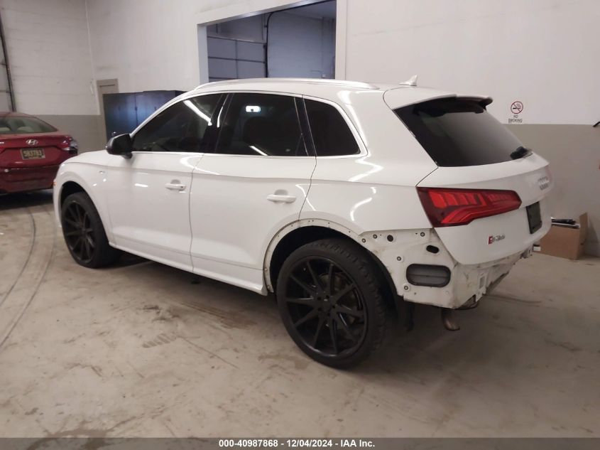 2018 Audi Sq5 3.0T Premium Plus VIN: WA1A4AFYXJ2008120 Lot: 40987868