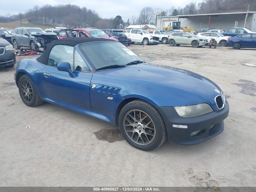 2001 BMW Z3 2.5I VIN: WBACN33421LM00105 Lot: 40988627