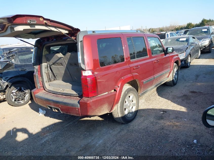 2007 Jeep Commander Sport VIN: 1J8HG48P07C672665 Lot: 40988735