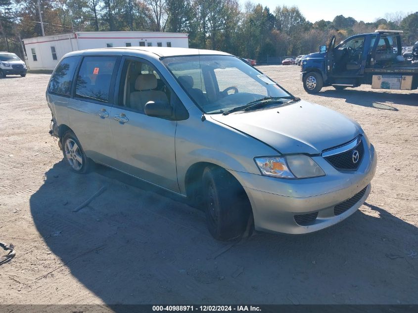 2003 Mazda Mpv Es/Lx/Lx-Sv VIN: JM3LW28A530371901 Lot: 40988971