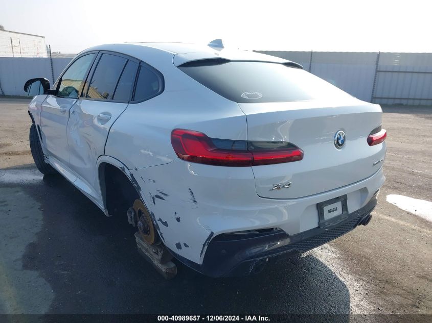 2019 BMW X4 xDrive30I VIN: 5UXUJ3C56KLG56780 Lot: 40989657