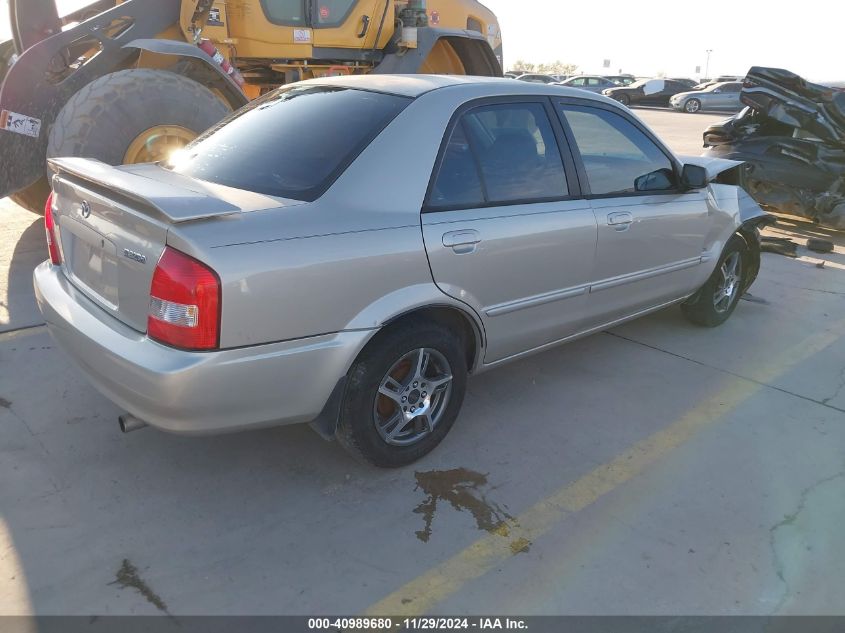 2000 Mazda Protege Dx/Lx VIN: JM1BJ2221Y0233672 Lot: 40989680