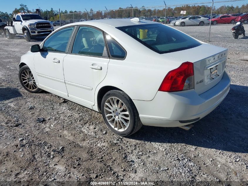 2011 Volvo S40 T5/T5 R-Design VIN: YV1672MS1B2549589 Lot: 40989712