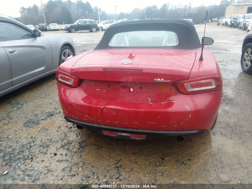 2018 Fiat 124 Spider Lusso VIN: JC1NFAEK7J0133857 Lot: 40989727