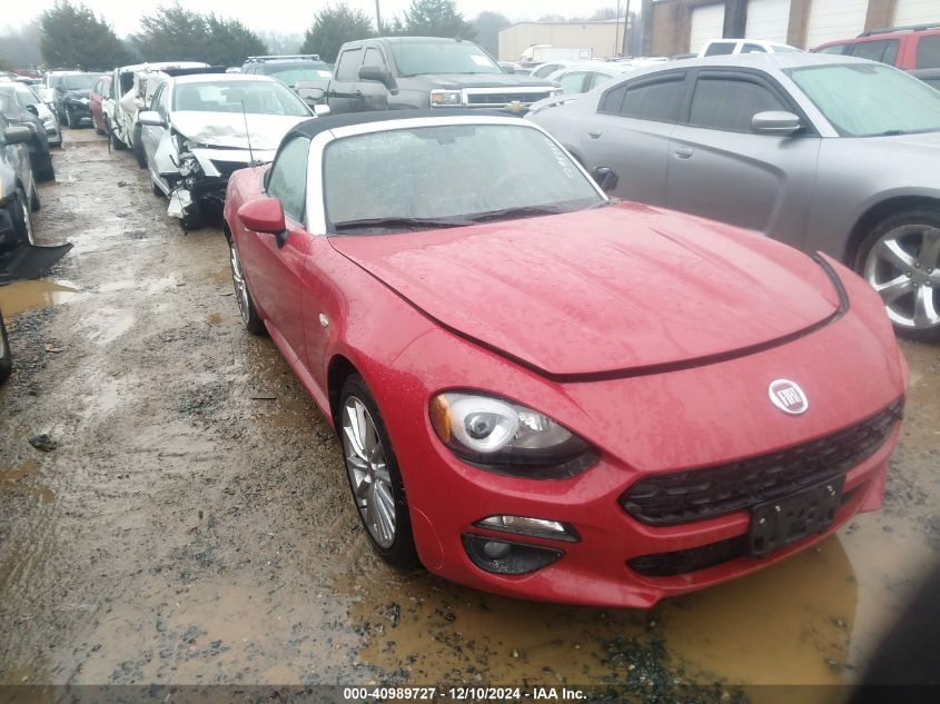 2018 Fiat 124 Spider Lusso VIN: JC1NFAEK7J0133857 Lot: 40989727