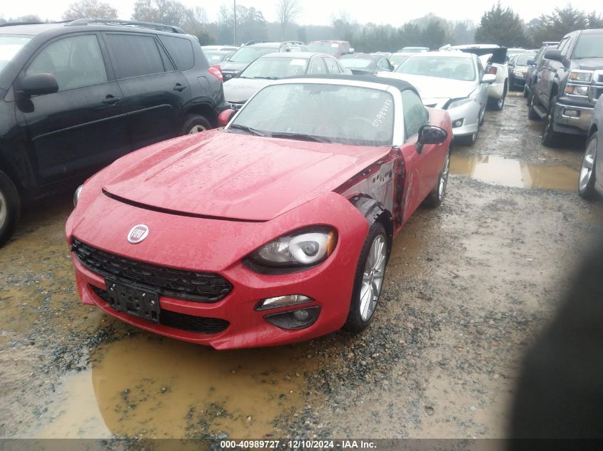 2018 Fiat 124 Spider Lusso VIN: JC1NFAEK7J0133857 Lot: 40989727