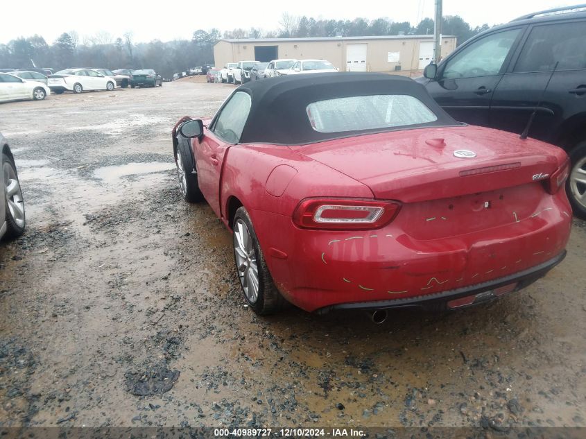 2018 Fiat 124 Spider Lusso VIN: JC1NFAEK7J0133857 Lot: 40989727