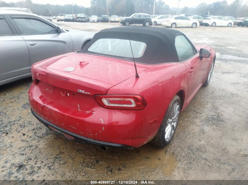 2018 Fiat 124 Spider Lusso VIN: JC1NFAEK7J0133857 Lot: 40989727