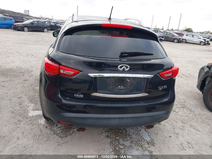 2014 Infiniti Qx70 VIN: JN8CS1MWXEM410921 Lot: 40989873