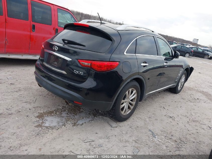 2014 Infiniti Qx70 VIN: JN8CS1MWXEM410921 Lot: 40989873