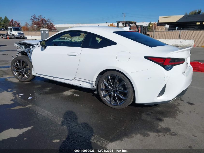 2021 Lexus Rc 350 F Sport VIN: JTHGZ5BC7M5024893 Lot: 40990026