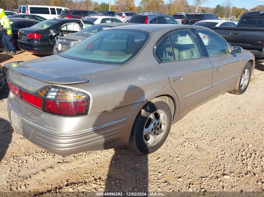 2000 Pontiac Bonneville Se VIN: 1G2HX54K8Y4263000 Lot: 40990292