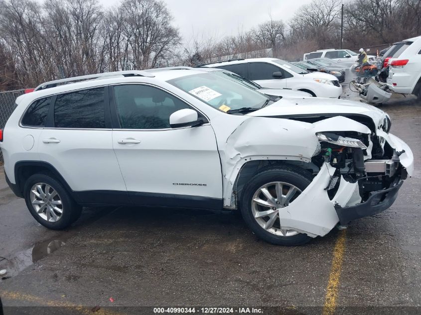 2016 Jeep Cherokee Limited VIN: 1C4PJMDB3GW368873 Lot: 40990344