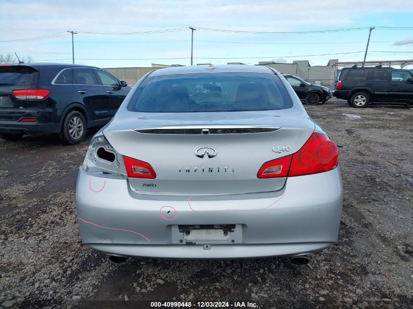 2015 Infiniti Q40 VIN: JN1CV6AR2FM520882 Lot: 40990448