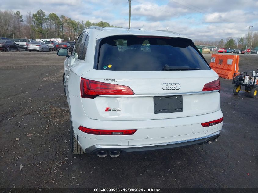 2021 Audi Sq5 Premium Tfsi Quattro Tiptronic VIN: WA1A4AFY3M2072987 Lot: 40990535