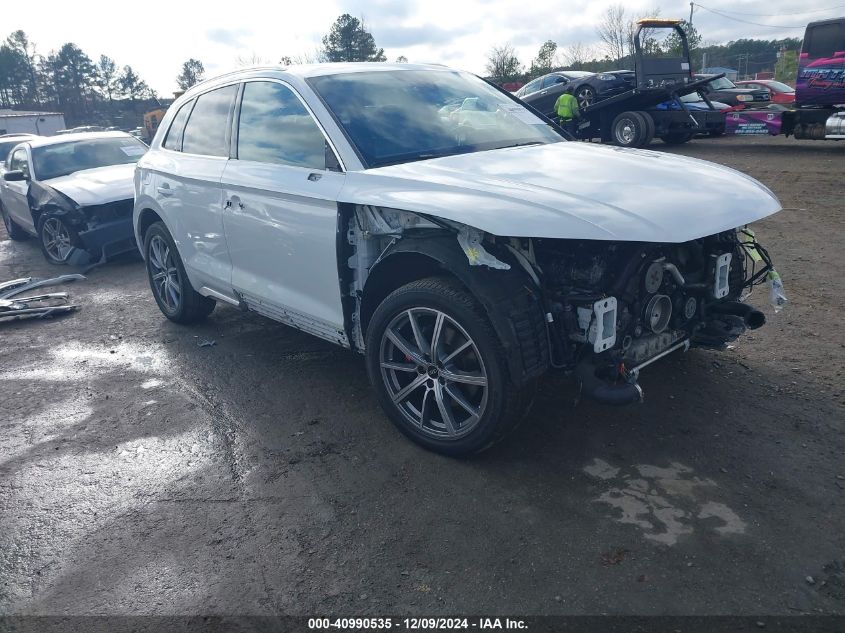 2021 Audi Sq5 Premium Tfsi Quattro Tiptronic VIN: WA1A4AFY3M2072987 Lot: 40990535