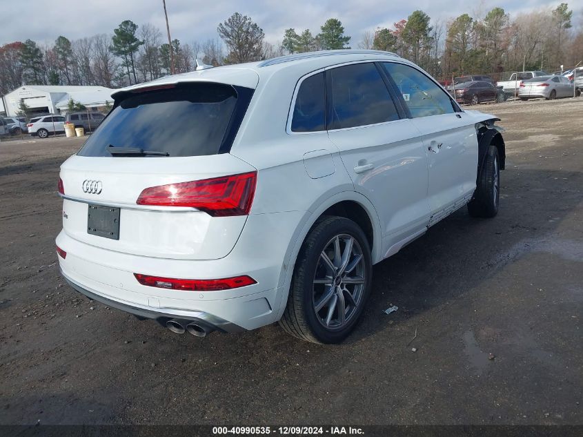 2021 Audi Sq5 Premium Tfsi Quattro Tiptronic VIN: WA1A4AFY3M2072987 Lot: 40990535