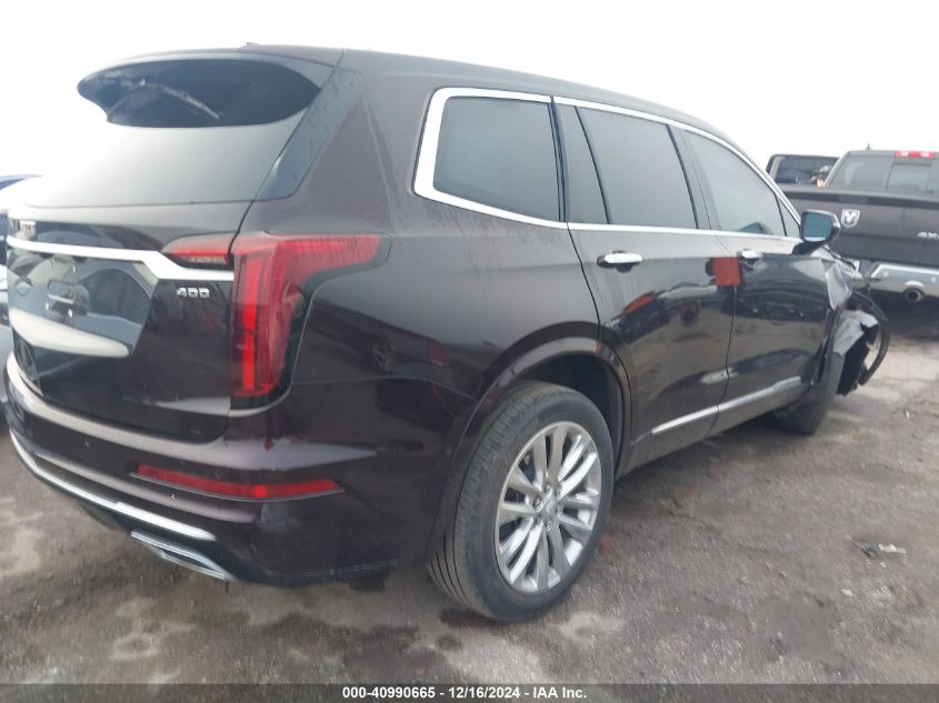 2020 Cadillac Xt6 Fwd Premium Luxury VIN: 1GYKPCRS1LZ187172 Lot: 40990665