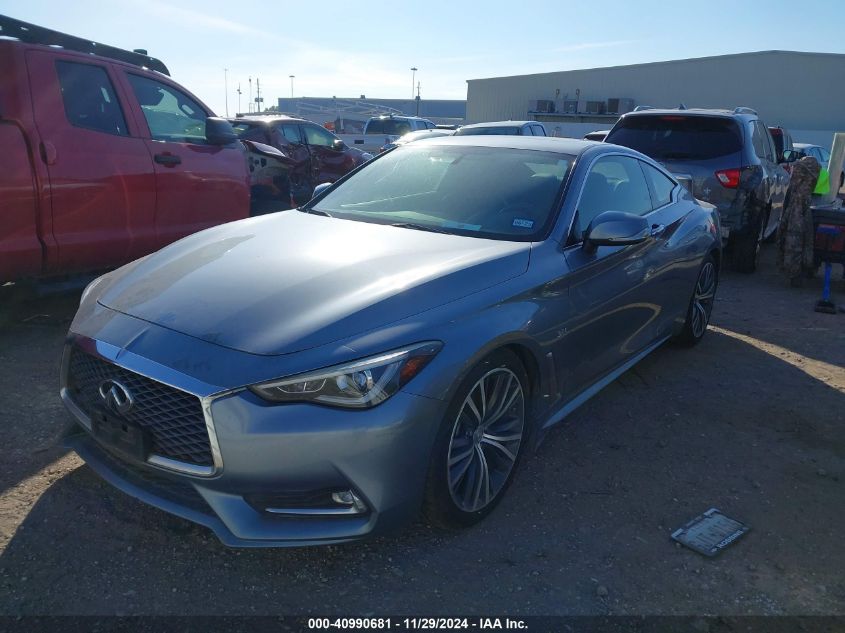 2018 Infiniti Q60 3.0T Luxe VIN: JN1EV7EK7JM341953 Lot: 40990681