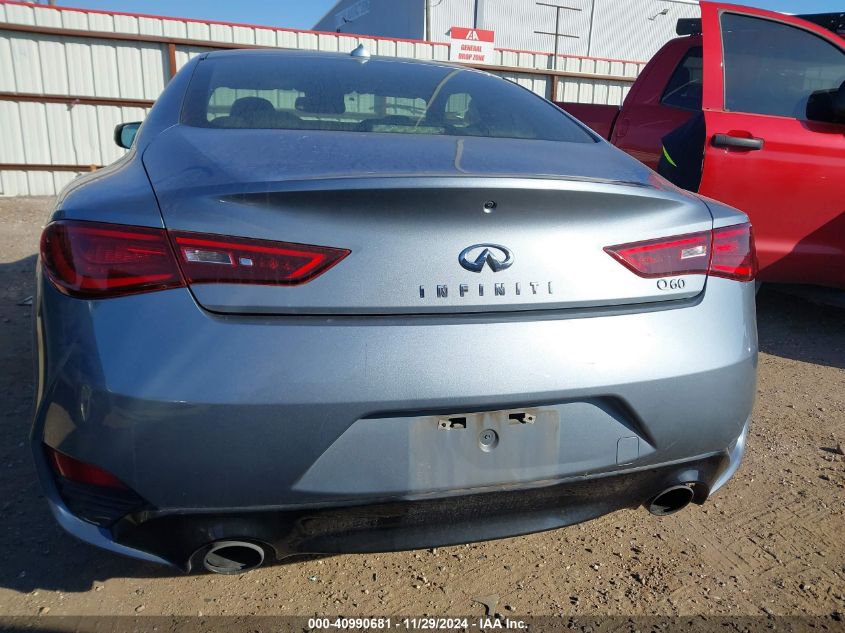 2018 Infiniti Q60 3.0T Luxe VIN: JN1EV7EK7JM341953 Lot: 40990681