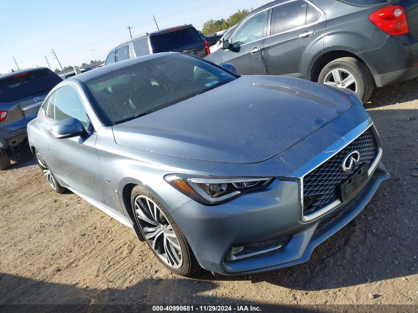 2018 Infiniti Q60 3.0T Luxe VIN: JN1EV7EK7JM341953 Lot: 40990681