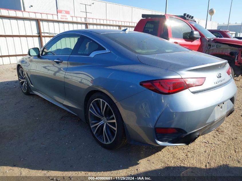 2018 Infiniti Q60 3.0T Luxe VIN: JN1EV7EK7JM341953 Lot: 40990681